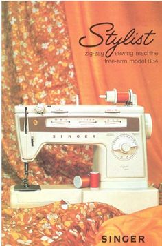 an advertisement for singer sewing machine