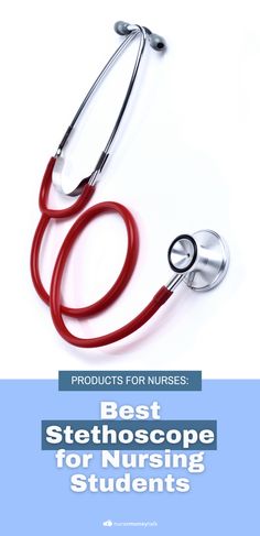 We've made a list of the best stethoscope for nursing students. Plus, a detailed stethoscope buying guide at the end of the article to help you make an informed decision. | best stethoscope for nursing students | stethoscope for nurses | #stethoscope #nursingstudent #nurse Best Stethoscope For Nurses, Littmann Cardiology, Buying Guide, Nursing Students, Nursing School