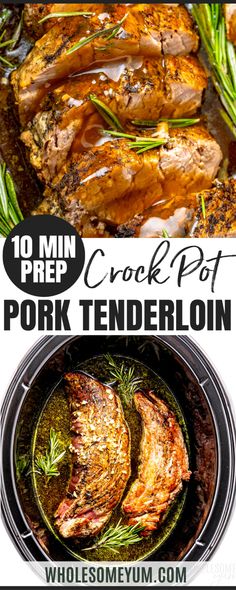 Crock Pot Pork Tenderloin Crock Pot Pork Tenderloin, Freezer Ideas