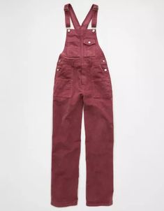 AE Stovepipe Corduroy Overall Colored Overalls, Winter Corduroy Overalls, Brown Velvet Overalls, Anthropologie Corduroy Overalls, Madewell Corduroy Overalls, Brown Curdoroy Overalls, Fall Wardrobe, American Eagle Outfitters, American Eagle