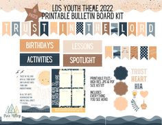 a bunch of different items that are on the page for an activity book or project