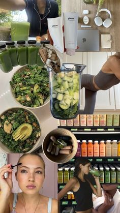 Clean Lifestyle, Healthy Food Motivation, Healthy Motivation, Summer Inspo, Green Juice, A Collage