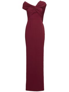 Find ROLAND MOURET Asymmetric Light Cady Maxi Dress on Editorialist. Concealed zip closure. Asymmetrical construction. Model is wearing a size1 Elegant Asymmetrical Evening Dress For Formal Occasions, Elegant Asymmetrical Maxi Dress For Dinner, Elegant Asymmetrical Evening Dress For Dinner, Elegant Asymmetrical Maxi Dress With Fitted Bodice, Elegant Maxi Dress With Asymmetrical Neckline For Dinner, Elegant Draped Maxi Dress For Dinner, Elegant Asymmetrical Maxi Evening Dress, Elegant Asymmetrical Maxi Dress For Evening, Elegant Asymmetrical Neckline Maxi Dress For Cocktail