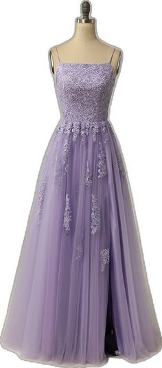 Cottagecore Prom Dress Purple, Simple Purple Prom Dress, Light Purple Dress Formal, Light Purple Long Dress, Pastel Purple Prom Dress, Purple Dress Prom, Light Purple Prom Dresses, Violet Prom Dresses, Formal Purple Dress