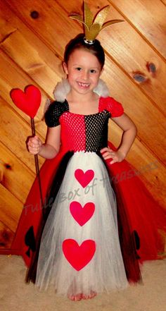 Queen of Your Hearts Red and Black Child Tutu Costume/Halloween/Birthday Gift/Princess Dress/Princes Queen Of Hearts Tutu, Abc Costumes, Tulle Projects, Costume Birthday Party, Kid Halloween, Queen Of Hearts Costume, Kids Tutu, Dress Up Boxes, Kids Projects