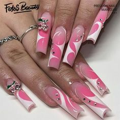 Click here to view more Fofosbeauty Press On Nails at lower price! Fofosbeauty--Press on nails 24 Pieces set 12 different sizes. Artificial nails design your own nails for weddings, parties, weekend dating, or special occasions. Acrylic nails art accessories design 24 pcs set full nail design fake nail tips with free nail glue sticker sheet and mini nail file. These tools can help you wear fake nails better, and the operation is easy and convenient for everyone. Clip-on nails have different size Fake Acrylic Nails, Fake Nails Long, Glitter Rosa, Airbrush Nails, Heart Nail, Nagel Tips, Manicure Tips, Ballerina Nails, Nail Forms