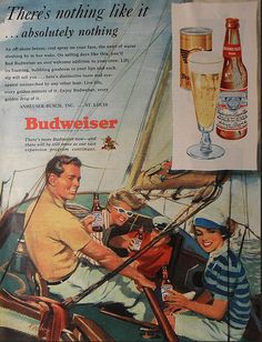 Budweiser Sailing Day, Vintage Budweiser