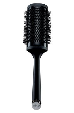 What it is: A ceramic-barrel brush that retains its heat to allow for a faster, more voluminous blow-dry.What it does: It's ideal for an easier blow-dry on extra-long hair or maximum volume in mid-length hair.How to use: Blast hair until it's 80% dry. Working with medium sections, place the brush into the root area and direct the heat from your dryer at the barrel. Keep the tension as you move the brush through your hair, directing heat at the barrel as you go. To create soft waves, dry each sec Hair Brush Blow Dryer, Ceramic Brush, Best Hair Brush, Styling Wand, Round Hair Brush, Extra Long Hair, Best Makeup Brushes, Hair Dryer Brush, Hair Styling Tools