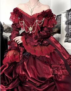 Gothic Princess, Op Dress, Classic Lolita, Elegant Gothic, Lolita Dress, Matching Dresses, Rose Flower, Pretty Dresses, Dress Accessories