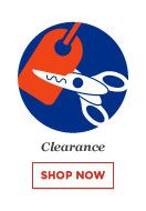 a pair of scissors with the words clearance on it and an image of a pliers