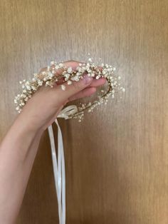 The white hair wreath of gypsophila SIZE Baby 6-12month Flower part length - 28 cm/ 11,02 "inches  With the tape behind, you can adjust the size Toddler 1y-3y  Flower part length - 35 cm/ 13,77 "inches  With the tape behind, you can adjust the size Child 3y-10y  Flower part length - 40 cm/ 15,74 "inches  With the tape behind, you can adjust the size Adult 10y+  Flower part length - 46 cm/ 18,11 "inches  With the tape behind, you can adjust the size  Dried flower, preserved flower Store in a dry Gypsophila Hair, Baby Breath Flower Crown, Beige Baby, Newborn Baby Girl Outfit, Flower Halo, Floral Halo, Parts Of A Flower, Flower Store, Hair Wreath