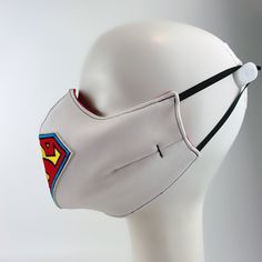 3D pattern for your most comfy fit Thick dense fabrics outside Two Color Black / White Elastic cord adjuster for personal sizing Double layered with red 700 count thread cotton lining Embroidery Superman insignia patch in the middle - sewed on Most comfortable with best quality fabric Made easy for Breathing and washable Reusable mask. ***All Mask can't be returned. Please Hand Wash.. Gently*** Note: this mask is not for Medical mask - no filter. Medical Masks, 3d Pattern, Rose Embroidery, Comfy Fits, Double Layer, Fashion Item, Superman, Quality Fabric, Face Mask