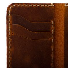 Rustic Brown Wallets With Card Slots, Artisan Brown Wallets With Interior Card Slots, Artisan Brown Wallet With Interior Card Slots, Handmade Rustic Wallet For Everyday Use, Rustic Handmade Wallets For Everyday Use, Artisan Brown Wallets With Coin Pocket, Handmade Brown Wallet For Daily Use, Brown Artisan Wallet With Coin Pocket, Artisan Hand-stitched Wallets For Everyday Use