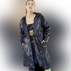 Brand New Adorable, Comfy, And Lightweight Convertible Jacket. Make An Offer :) Convertible Jacket, Rain Jacket Women, Jacket Women, Navy Color, Convertible, Rain Jacket, Color Blue, Jackets & Coats, Jackets For Women