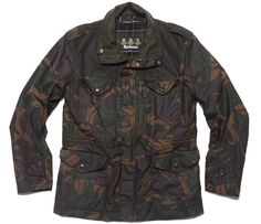 Barbour Beacon Heritage Camo Sapper Barbour Jacket Mens, Causal Dresses, Pocket Jacket, Men's Clothes, Motorcycle Jacket, Style Me