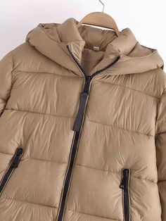 F00149019-202 Winter Puffer Jacket With Zip Fly, Winter Parka With Zip Fly And Long Sleeves, Solid Puffer Jacket With Zipper Closure For Outdoor, Winter Parka With Zipper Closure, Winter Long Sleeve Parka With Ykk Zipper, Hooded Solid Color Puffer Jacket With Zipper, Solid Hooded Puffer Jacket With Zipper, Solid Hooded Puffer Jacket With Zipper Closure, Solid Color Hooded Puffer Jacket With Zipper