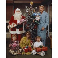 Family Affair Christmas Theme Family Portrait Photo Print Image 1 Family Affair Tv Show, Johnny Whitaker, Celebrity Christmas, Christmas Tv Shows, Hollywood Christmas, Brian Keith, Family Meme, 60s Tv, Christmas Tv