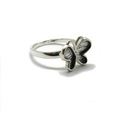 Sterling silver ring 925/1000, butterfly .Stamped 925. Approximate weight 3.9 grams. Dimensions 1.4x1.8 cm (0.56x0.72 inches). All our jewels are made from solid sterling silver 925/1000 and are carefully crafted by hand in our family workshop. We dispatch your orders in 5 working days, worldwide and the postage is $5. We ship registered priority mail. Please allow 5-7 working days for delivery in Europe and 10-15 working days outside Europe. For any questions - please do not hesitate to contact Nickel Free Silver Sterling Butterfly Ring, Silver Sterling Silver Rings With Butterfly Charm, Silver Sterling Silver Ring With Butterfly Charm, Nickel-free Sterling Silver Butterfly Ring, Unique Sterling Silver Nickel-free Butterfly Ring, Butterfly Photos, Rose Ring, Sterling Silver Rings, Silver Rings