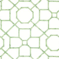 an abstract pattern made up of small squares and circles in light green on a white background