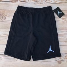 Jordan Black French Terry Cotton Jogger Shorts Kids Size 4 Kids Size 5 Kids Size 6 Kids Size 7 3000, B.7, Qq Black Summer Playwear Bottoms, Sporty Black Shorts For Playwear, Black Cotton Shorts For School, Black Cotton School Shorts, Black Short Bottoms For School, Black Shorts For School, Kids Jogger, Jordan Black, Black French