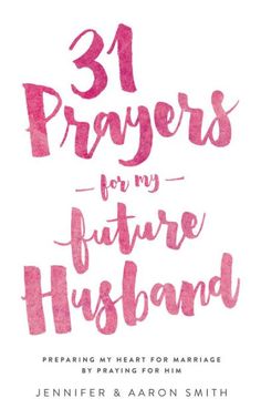 the cover of 31 prayers for my future husband