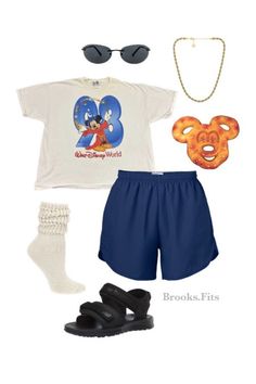 Disney Park Day Outfits, Disneyworld Outfit March, Disney Ootd Inspired Outfits, Disney World Outfits Aesthetic, Unique Disney Outfits, Walt Disney World Outfits Summer, Disney Ideas Outfits, Disney World Summer Outfits