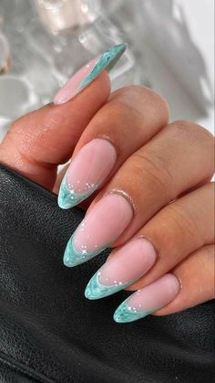 Hawaii Nails, Summer Nail Ideas, Cute Summer Nails, Cute Gel Nails, Vacation Nails, Beach Nails