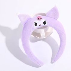 Description:Kawaii Sanrio HairbandSpecifications:Size: 16 cm * 2.9 cm. adjustable as one-size-fits-most Weight: 20 g/pieceMaterial: Velvet Fabric. AcrylicSanrio Characters: Black Kuromi/Purple Kuromi/Cinnamoroll/My Melody/PomPomPurinFeatures and Details:【Well-made Material】These sanrio hairbands are made of quality coral fleece material. High elasticity. Lightweight and stretchy. You may wash the band numerous times without worrying that it will lose its shape and color.【Kawaii and Functional】Our functional hairbands are widely applied in daily life. they can also hold your hair firmly in place while you are making up. washing face. reading. writing or doing housework.【Perfect Gifts】The kawaii sanrio hairbands are designed with lovely patterns and bright colors. girls and ladies must love Novelty Adjustable Headband With Ears, Adjustable Novelty Headband With Ears, Cute Adjustable Headband Costume Accessories, Cute Adjustable Ears Headband, Adjustable Cat Ears Novelty Headband, Novelty Adjustable Cat Ears Headband, Adjustable Novelty Cat Ears Headband, Adjustable Playful Cat Ears Headband, Cute Adjustable Headpiece With Matching Headband