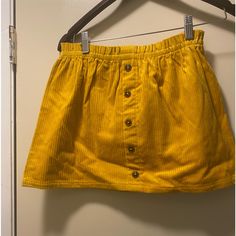 Nwt Girls Corduroy Mini Skirt Mustard Yellow. Size 7/8 #14 Kids Corduroy, Teen Skirts, Shiny Skirts, Faux Suede Skirt, Corduroy Mini Skirt, Twirl Skirt, Girls In Mini Skirts, Athletic Skirt, Bubble Skirt