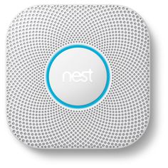 the nest logo is shown on top of an appliance that looks like it's made out of mesh