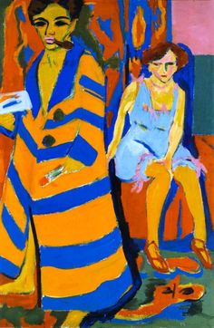 5 Expressionist Artists You Should Know | DailyArt Magazine Ernst Kirchner, Degenerate Art, Ludwig Kirchner, Tough Conversations, Ernst Ludwig Kirchner, Avant Garde Artists, German Expressionism, Reading Art, Difficult Conversations