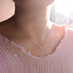 14k Solid Gold Heart Necklace - Small Gold Heart Necklace - Floating Heart Necklace - 14k Gold Heart Choker - Love Necklace Gifts for Her This dainty 14k solid gold heart necklace is imprinted with water ripples, reminiscent of the sea and just as life giving. It floats quietly upon a sparkling gold chain. As you wear it, remember to take notice of all that's good and golden in your life and let that gratitude wash over you like waves. DETAILS ► 14k yellow gold or 14k rose gold by custom request Delicate 14k Gold Heart Necklace For Anniversary, Delicate Open Heart Jewelry For Anniversary Gift, Delicate Heart Pendant Necklace For Anniversary Gift, Delicate Heart Pendant Necklace For Anniversary, 14k Gold Heart Necklace With Diamond Cut For Gift, Delicate Yellow Gold Heart Necklace With Birthstone, Delicate Heart Charm Necklace For Anniversary Gift, Dainty Open Heart Necklace For Anniversary Gift, 14k Gold Open Heart Necklace For Anniversary