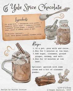 an old recipe for homemade hot chocolate