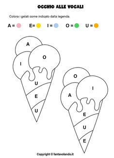 an ice cream cone is shown with the words in spanish