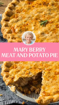 Mary Berry Meat And Potato Pie Recipe British Meat Pie Recipe, Lancashire Recipes, British Meat Pies, Scottish Meat Pie Recipe, Meat And Potato Pie, Mary Berry Recipes Baking, Gordon Ramsay Dishes, Pies Savory, British Food Traditional