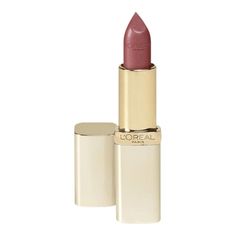 Loreal Paris Makeup, Overnight Beauty, Rose Lipstick, Pretty Please, Creme Lipstick, Drugstore Makeup, Stone Crystal, L Oreal, Lipstick Lip