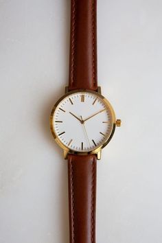 Brown Watches Women, Classic Watch Women, Brown Minimalist, Watch Womens, Brown Watches