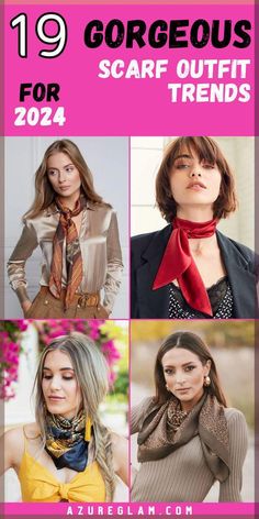 How To Wear A Gucci Scarf, How To Wear A Scarf In The Summer, Scarf 2024 Trend, 2024 Scarf Trends, Scarves 2024 Trends, Outfits With Silk Scarves, How To Scarf Wrap, Ways To Wear Silk Scarf, Scarf Styles Summer