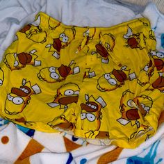 Bought These Shorts Less Than A Year Ago. Still Brand New, No Stains. Bright Yellow Yellow Short Sleepwear For Summer, Yellow Summer Pajama Shorts For Loungewear, Casual Mustard Bottoms For Loungewear, Casual Yellow Sleepwear For Vacation, Yellow Short Pajama Shorts For Loungewear, Yellow Short Length Pajama Shorts For Loungewear, Yellow Short-length Pajama Shorts For Loungewear, Yellow Beach Pajama Shorts, Casual Yellow Pajama Shorts For Vacation