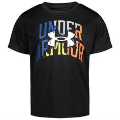 Nwt Bin A.Rn S Under Armour Black Tops With Letter Print, Black Under Armour Top With Letter Print, Black Under Armour Tops With Letter Print, Under Armour Black T-shirt For Streetwear, Boys Athletic Outfits, Under Armour Shirts, Boy Tees, Athletic Outfits, Tshirts Online