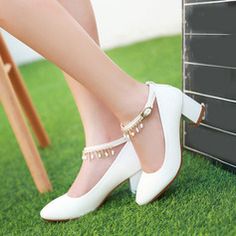 Women's Leatherette Stiletto Heel High Heel Closed Toe With Lace (047153544) - JJ's House Wedding Heels Bridesmaid, Girls Shoes Teenage, Lace Evening Dress Long, Light Sea Green, Dressy Shoes, Wedding Shoes Heels, Womens Wedding Shoes, Wedding Heels