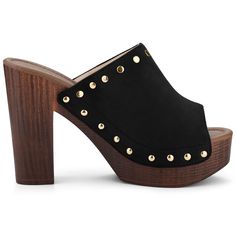 As you wear platform slide sandals, you need enough comfort. These stylish block-heel sandals have the high quality of the faux suede upper material with a unique design. They are not only fashion and comfortable but also durable. Occasion: Office, Interview, Party, Casual, Christmas Days, Evening. They are great for both going out and going to work. Closed Toe Wedges, Espadrilles Platform, Platform Block Heels, Chunky High Heels, Platform Slides, Platform Heels Chunky, Chunky Heels Sandals, Open Toe Shoes, Slides Sandals