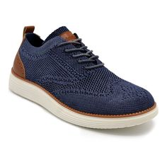 These Akademiks men's everyday oxford shoes are a wardrobe must-have. Click this FOOTWEAR GUIDE to find the perfect fit and more! These Akademiks men's everyday oxford shoes are a wardrobe must-have. Click this FOOTWEAR GUIDE to find the perfect fit and more! FEATURES Breathable knit upper Memory foam for all day comfort Lace-up closure for a secure fitDETAILS Polyester knit fabric upper and lining Synthetic thermoplastic polyvinyl chloride midsole and outsole Round toe Lace-up closure EVA footb Polyvinyl Chloride, Memory Foam, Oxford Shoes, Knit Fabric, Must Haves, Age Group, Men's Shoes, Oxford, Perfect Fit