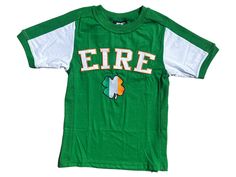 Ireland womens shirt Fom fitted  shirt embroidered  really soft 100% cotton See Pictures for size chart Classic Green T-shirt For Spring, Classic Fitted Green T-shirt, Short Sleeve Tops With Embroidered Graphics For College, Fitted Pre-shrunk College T-shirt, Fitted Casual T-shirt With Embroidered Graphics, Casual College Tops With Graphic Embroidery, Casual Tops With Embroidered Graphics For College, Fitted Pre-shrunk T-shirt For College, Casual College Tops With Embroidered Graphics