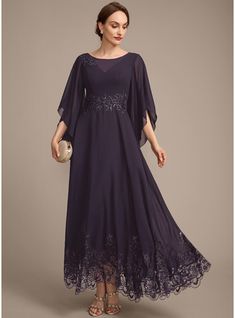 JJ's House Sequins Lace Chiffon Scoop Illusion Fall Spring Summer Winter A-line General Plus No Leg Slit Back Zip V Back Elegant Other Colors Height:5.8ft（176cm） Bust:32in（82cm）Waist:24in（61cm）Hips:35in（89cm） No Ankle-Length Purple 3/4 Sleeve Flutter Sleeve Mother o. #JJ's House #Sequins #Lace #Chiffon #Scoop #Illusion #Fall #Spring #Summer #Winter #Aline #General #Plus #NoLegSlit #BackZip #VBack #Elegant #OtherColors #No #AnkleLength #Purple #34Sleeve #FlutterSleeve #Mothero Gothic Mother Of The Bride Dress, Fall Mother Of Bride Dresses, Floor-length Lace Mother Of The Bride Dress, Mother Of The Groom Dresses For Fall, Elegant Floor-length Flowy Mother Of The Bride Dress, Mother Of The Bride Trousers, Purple Long Sleeve Mother Of The Bride Dress, Mother Of The Bride Floor-length Dress With Lace Sleeves, Purple Floor-length Mother Of The Bride Dress