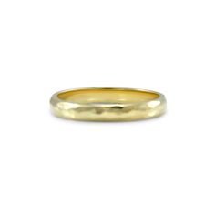 The perfect textured band This super chic and simple half round band is 14k yellow gold. The band is hammered which creates a unique, pretty texture. The width is 2.5mm. This ring will make a great wedding band or an everyday stack ring. 14K yellow gold Half round band Hammered texture 2.5mm All items are made to order and take 4-6 weeks to produce. If you're in a rush, we might be able to make something work! Please email us at hello@lpriorijewelry.co if you need this piece more quickly. Hammered Wedding Bands, Stack Ring, Ring Sale, Custom Engagement Ring, Engagement Ring Settings, Stacking Rings, Diamond Wedding Bands, Yellow Gold Rings, Diamond Wedding