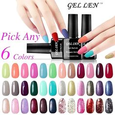 The Best Professional Gel Nail Polish Reviews & Guide 2021 DTK Nail Gel Nail Polish Brands, Emerald Nails, Uv Nail Polish, Gel Nail Polish Colors, Best Gel Nail Polish, Soak Off Gel Nails, Nail Polish Brands, Uv Gel Nail Polish, Gel Nail Colors