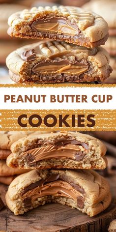 Super Easy Baked Goods, Prize Winning Cookies, Easy Treat Ideas, Fun Snacks To Make With Kids, What To Make With Stuffing, Big Cookie Recipes, Bakery Treats Ideas, Food With Peanut Butter, Winter Dessert Ideas