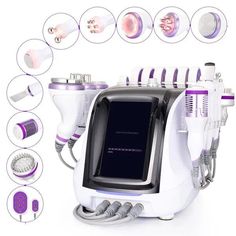 BRÜUN 10 in 1 Cavitation Machine Cellulite Removal Radio Frequency Body Sculpting RF Facial Skin Care Beauty Equipment for Beauty Studio & Home Use Bruun Beauty Cavitation Machine, Ultrasonic Cavitation, Tighter Skin, Sweat Gland, Beauty Equipment, Radio Frequency, Body Sculpting, Face Skin Care, Body Massage