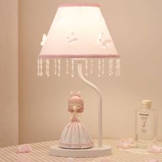 Cute cartoon children's room bedroom bedside table lamp high-end and high-looking decorative night lightProduct Details -Name: Bubble Princess Table Lamp -Material: iron+cloth+resin -Size: 24*18*43cm -Color: pink, light blue,blue -Light source: E27 -Voltage: 110~240V -Power: 5W -Packaging: 1/packRecommended to buy Cute Flower Table Lamp Walnut Page Turning Clock Princess Lamp, Princess Table, Cute Lamp, Decorative Night Lights, Bedside Table Lamp, Flower Table, Bedroom Bedside Table, Bedside Table Lamps, Table Flowers